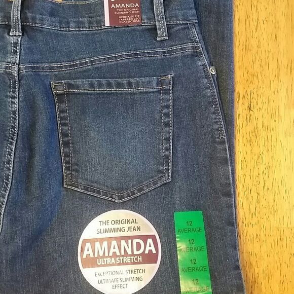 𝅺gloria VANDERBILT AMANDA JEANS - Picture 5 of 8